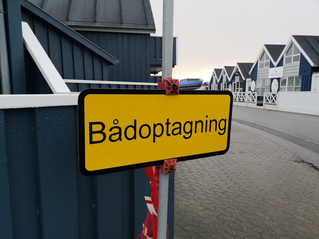 Optagning af mindre både